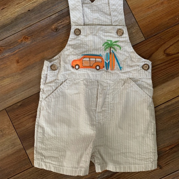 Vintage kitestrings overalls size 6-9 months - Picture 5 of 7